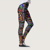 Leggings Légendes Motifs de la fenêtre en verre tendu (Droite)