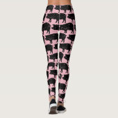Leggings Légendes motifs de porc roses (Dos)