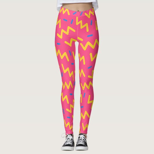 Leggings Légendes Motifs tendance des années 80 (Devant)