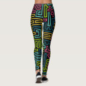 Leggings Légendes Motifs tendance des années 80 (Dos)