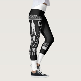 Leggings Légendes noires et blanches