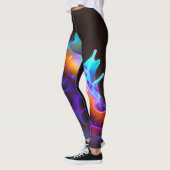 Leggings Légendes nudibranche brillantes (Gauche)