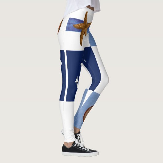 Leggings Légendes océaniques marines (Droite)