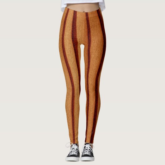 Leggings Légendes orange rustiques brûlées (Devant)