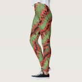 Leggings Légendes par BINGALUM Conception "PEAS n PODS" (Gauche)