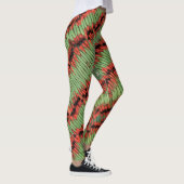 Leggings Légendes par BINGALUM Conception "PEAS n PODS" (Droite)
