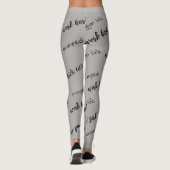 Leggings Légendes personnalisées (Dos)