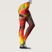 Leggings Légendes personnalisées d'été de fleurs (Droite)