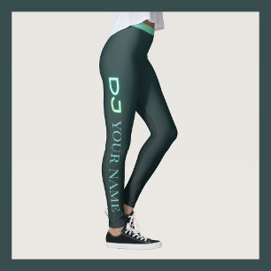 Leggings Légendes personnalisées DJ DJane