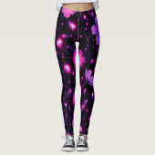 Leggings Légendes personnalisées en fleur radiante (Devant)