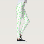 Leggings Légendes piquées à la citron vert (Droite)