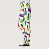 Leggings Légendes polonaises à ongles colorés (Gauche)