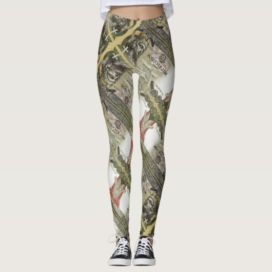 Leggings Légendes portugaises (Devant)