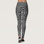 Leggings Légendes Posters de animaux grises douces (Dos)