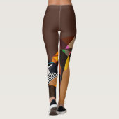 Leggings Légendes pour femmes Légendes funky Art à porter (Dos)