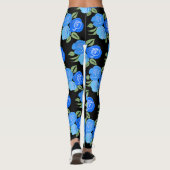 Leggings Légendes Roses bleues (Dos)