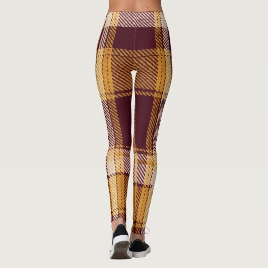 Leggings Légendes souples automne rustique (Dos)