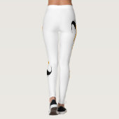 Leggings Légendes sportives personnalisables pour n'importe (Dos)