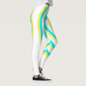 Leggings Légendes sur impression avec conception circulaire (Droite)