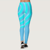 Leggings Légendes sur impression avec conception circulaire (Dos)