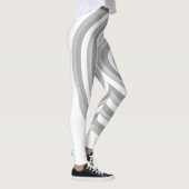 Leggings Légendes sur impression avec conception circulaire (Droite)