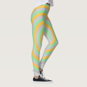 Leggings Légendes sur impression avec conception circulaire (Droite)
