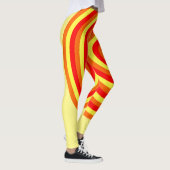 Leggings Légendes sur impression avec conception circulaire (Droite)