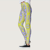 Leggings Légendes texturales "Ratti_Creative_Arts" (Gauche)