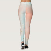 Leggings Légendes tout-sur-impression couleur pastel doux (Dos)