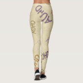 Leggings Légendes toutes-sur-impression (Dos)