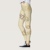 Leggings Légendes toutes-sur-impression (Gauche)