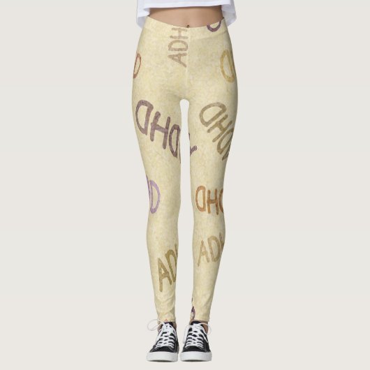 Leggings Légendes toutes-sur-impression (Devant)