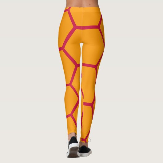 Leggings Légendes toutes-sur-impression (Dos)