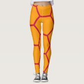 Leggings Légendes toutes-sur-impression (Devant)