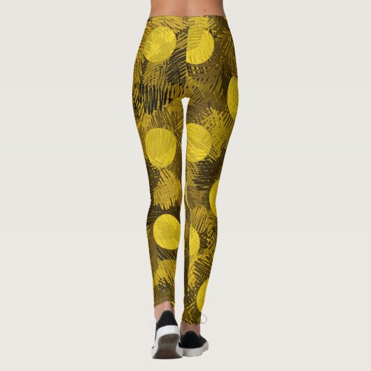 Leggings Légendes toutes-sur-impression (Dos)