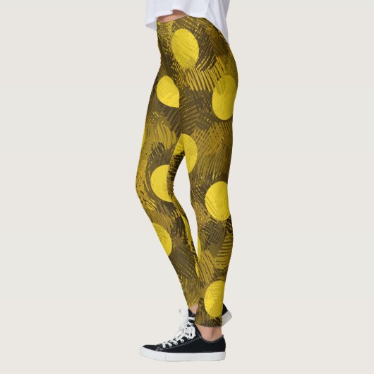 Leggings Légendes toutes-sur-impression (Gauche)