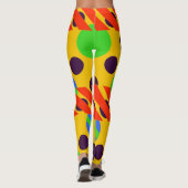 Leggings Légendes toutes-sur-impression (Dos)