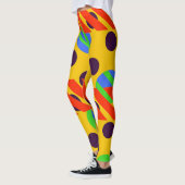 Leggings Légendes toutes-sur-impression (Gauche)