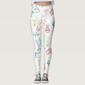 Leggings Légendes toutes-sur-impression (Devant)