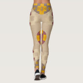 Leggings Légendes toutes-sur-impression (Dos)