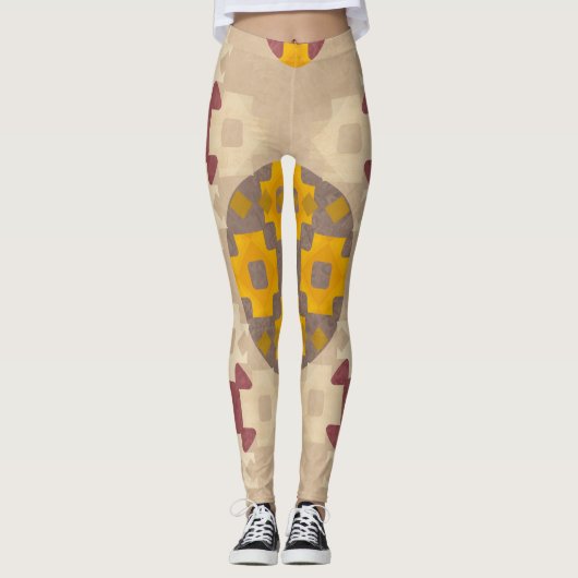 Leggings Légendes toutes-sur-impression (Devant)