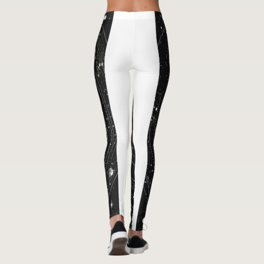 Leggings Légendes toutes-sur-impression (Dos)