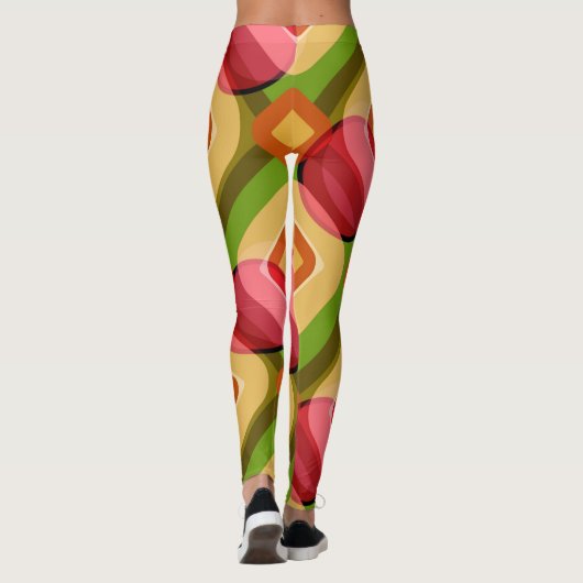 Leggings Légendes toutes-sur-impression (Dos)