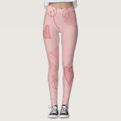 Leggings Légendes toutes-sur-impression (Devant)