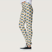 Leggings Légendes toutes-sur-impression d'incendie informat (Gauche)