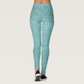 Leggings Légendes turquoise (Dos)