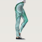 Leggings Légendes Turquoises (Droite)