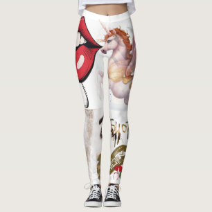 Leggings Légendes Unicorne par ShotBaeB
