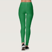 Leggings Légendes vertes à effet tricoté cool (Dos)