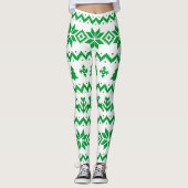 Leggings Légendes vertes moches (Devant)